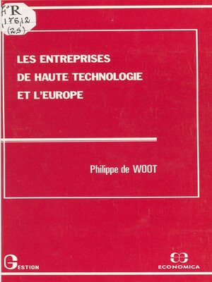 cover image of Les Entreprises de haute technologie et l'Europe